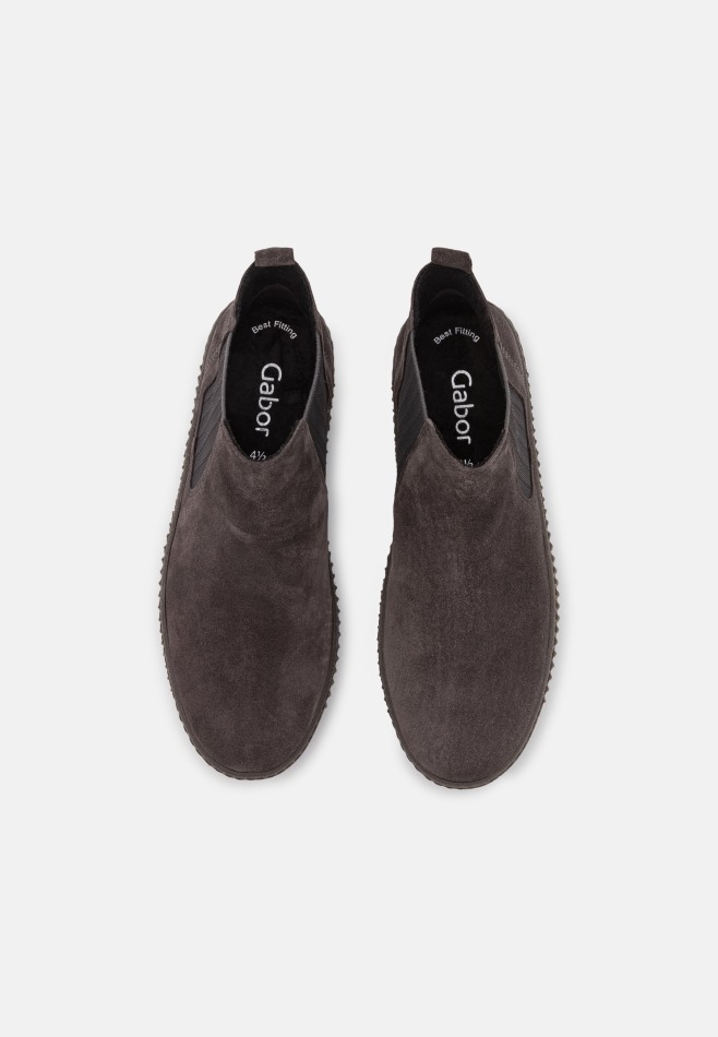 Bottines à Plateforme Poivre/gris Gabor | Exclusif